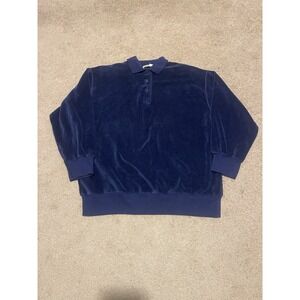 VTG Sonya Rykiel Women's Sweater Navy Blue Size L Please Look At Measurements